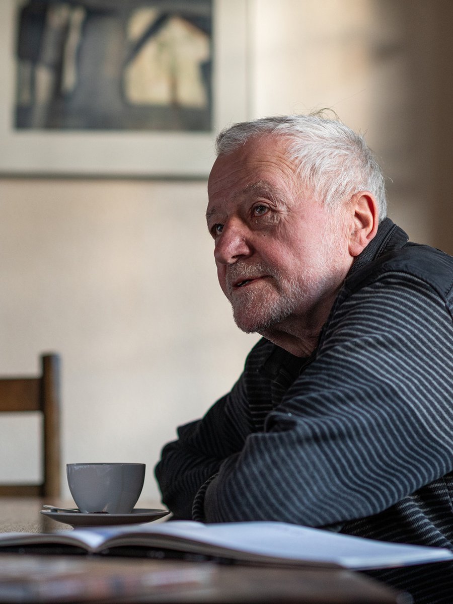 Seit über 50 Jahren ist Heiko Schütz als Eisenplastiker tätig.